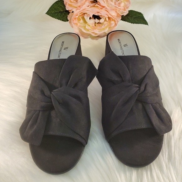 WORTHINGTON FREEMONT BLACK SLIP SIZE 7.5M NIB - Picture 4 of 8